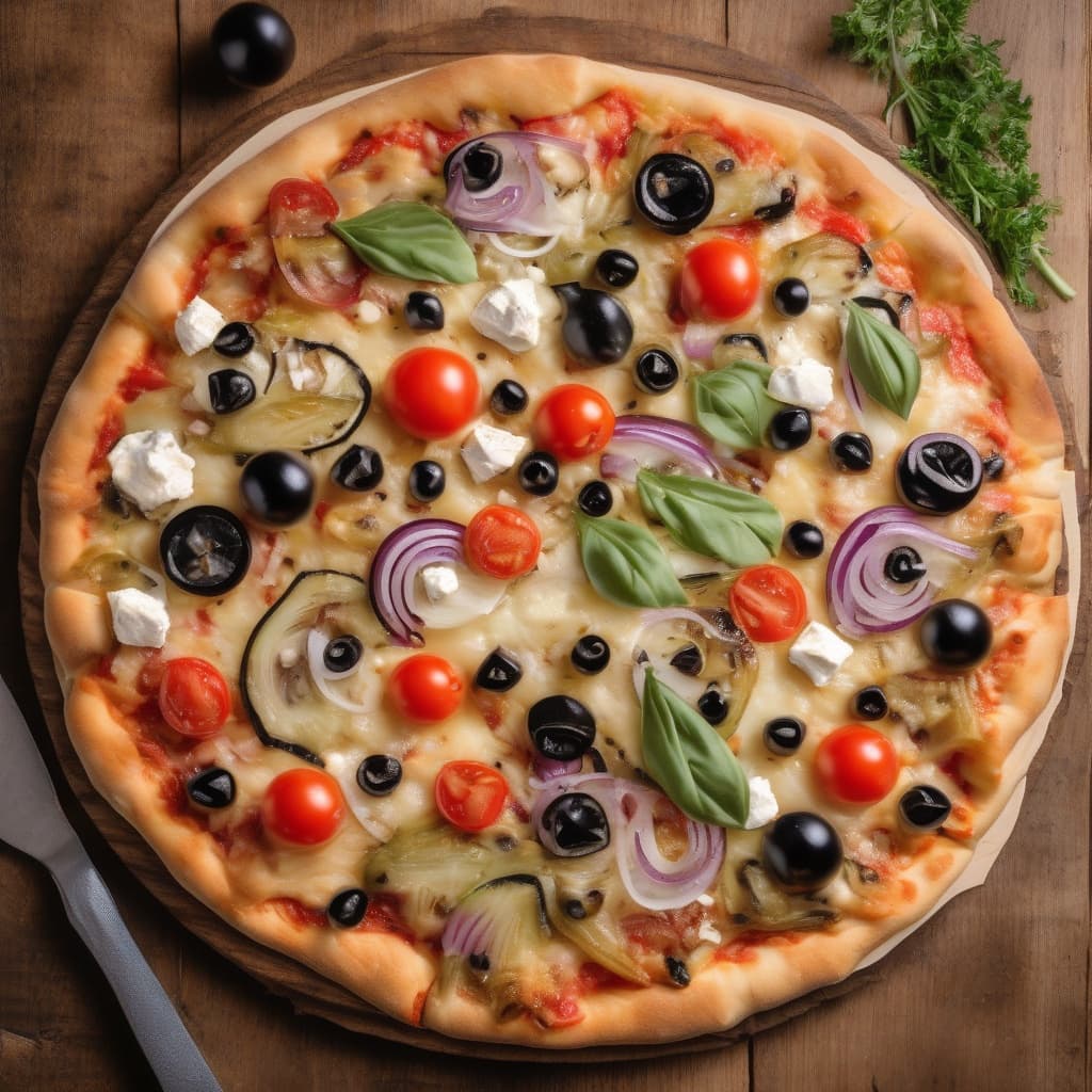 European Veggie Pizza